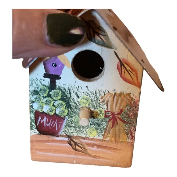 Set of Two Mini Bird Houses Chimes - Perfect Christmas and Birthday Gifts - Picture 2 of 5